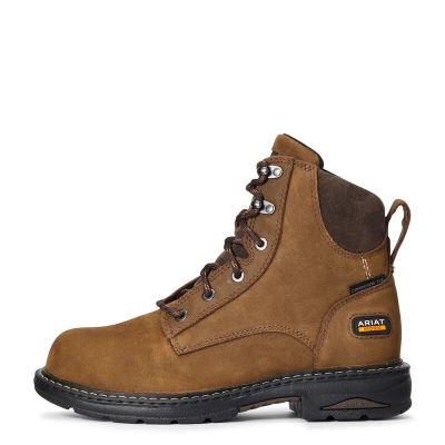 Ariat Casey 6" Koyu Kahverengi Iş Ayakkabıları Bayan (40135-718)